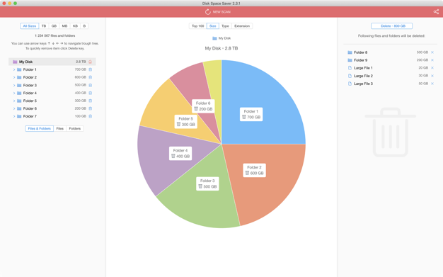 Disk Space Saver 2.6.1 for Mac|Mac版下载 | 磁盘清理工具