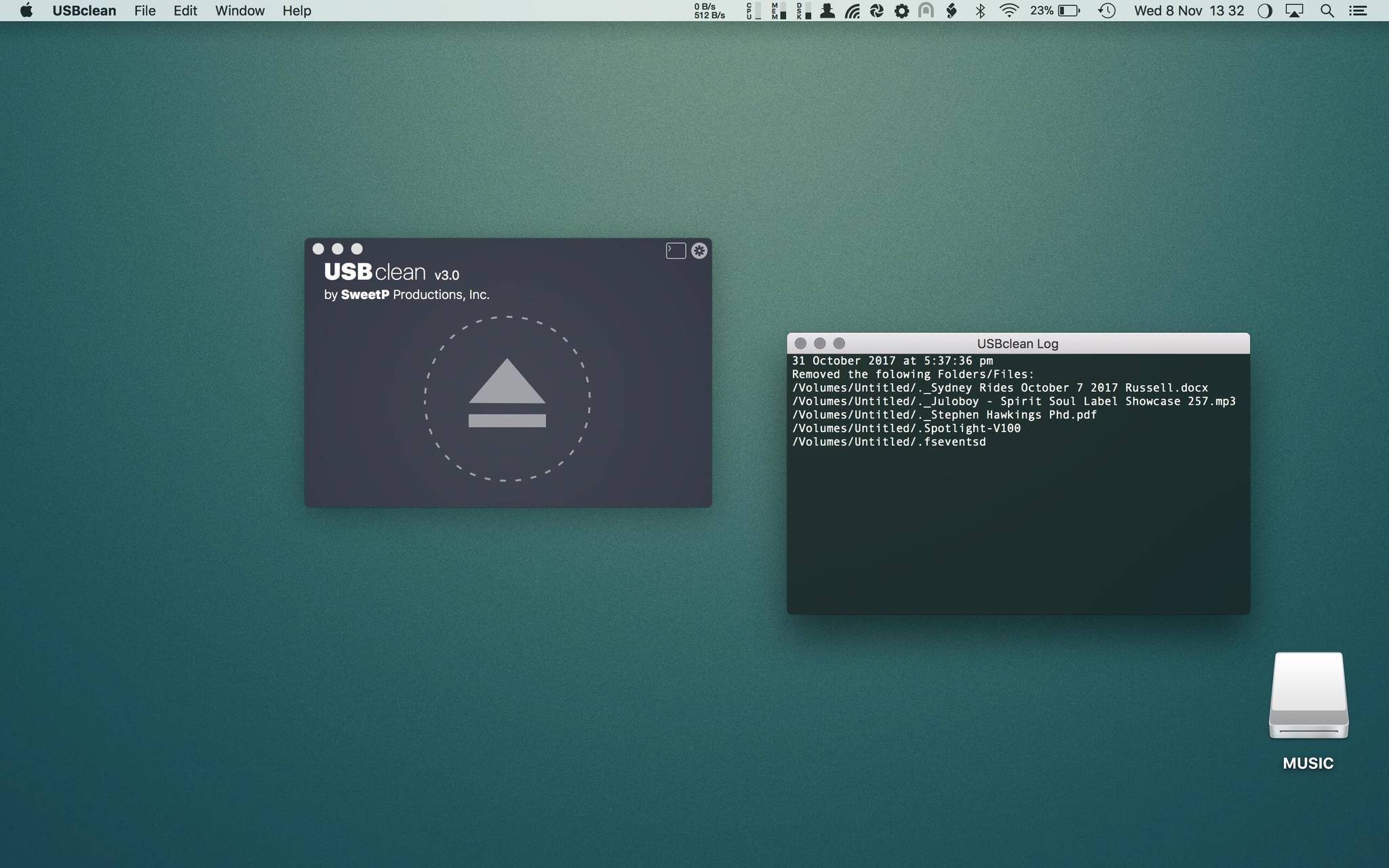 USBclean 3.7.1 for Mac|Mac版下载 | USB磁盘清理工具