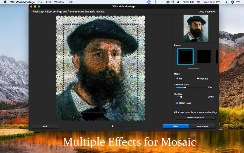 WidsMob Montage 3.26 for Mac|Mac版下载 | 照片拼贴制作
