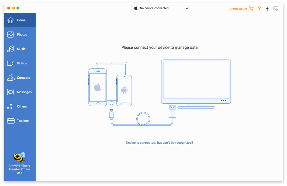 AnyMP4 iPhone Transfer Pro 9.0.58 for Mac|Mac版下载 | iOS数据传输软件