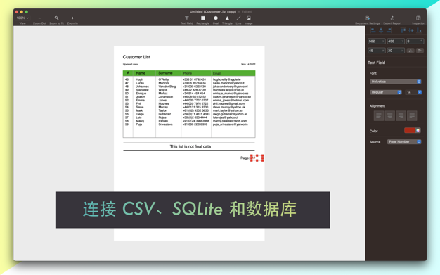 Report Kit 1.0.2 for Mac|Mac版下载 | 数据报表设计工具