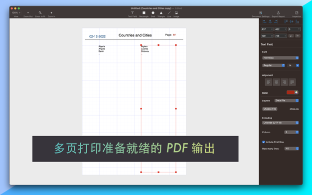 Report Kit 1.0.2 for Mac|Mac版下载 | 数据报表设计工具