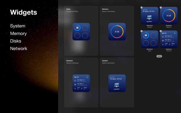 iStatistica 6.1 for Mac|Mac版下载 | 系统监控
