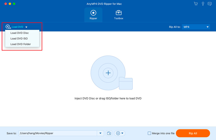 AnyMP4 DVD Ripper for Mac 9.0.38 for Mac|Mac版下载 | DVD刻录软件