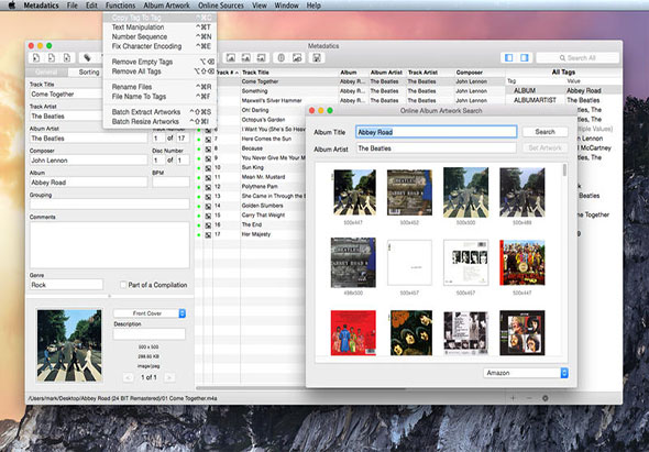 Metadatics 1.6.9 for Mac|Mac版下载 | 音乐元数据编辑