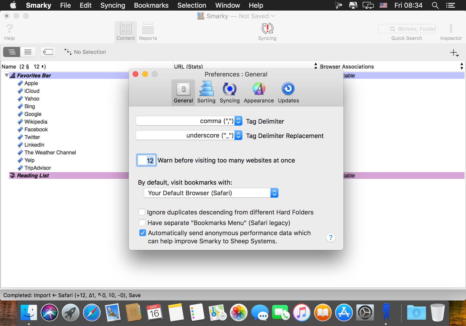 Smarky 3.0.10 for Mac|Mac版下载 | 浏览器书签同步工具