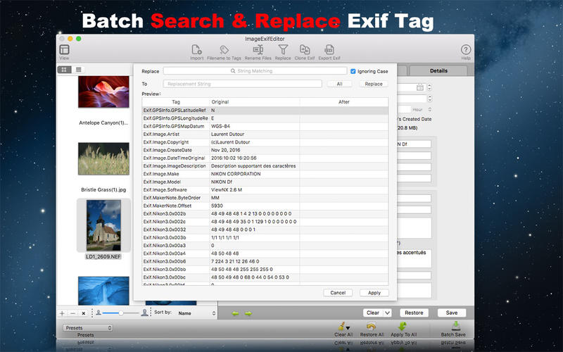 Image Exif Editor 5.3.0 for Mac|Mac版下载 | 照片元数据编辑器