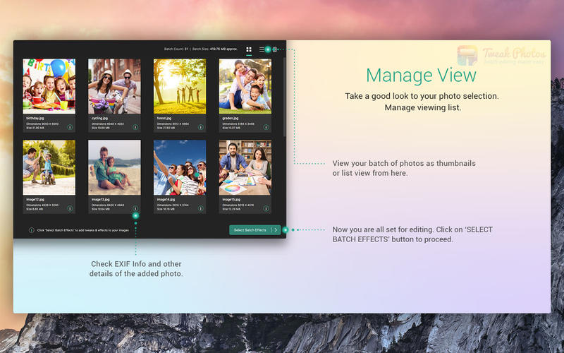 Tweak Photos 2.9 for Mac|Mac版下载 | 批量照片编辑和转换