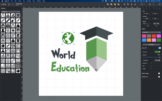Logo Art 1.0.5 for Mac|Mac版下载 | Logo设计软件