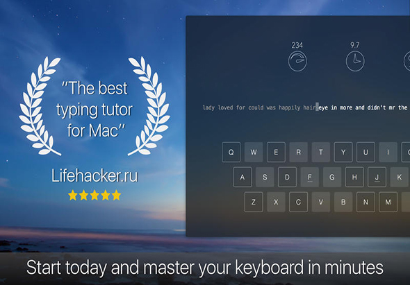 KeyKey - Typing Practice 2.9.5 for Mac|Mac版下载 | 键盘打字练习工具