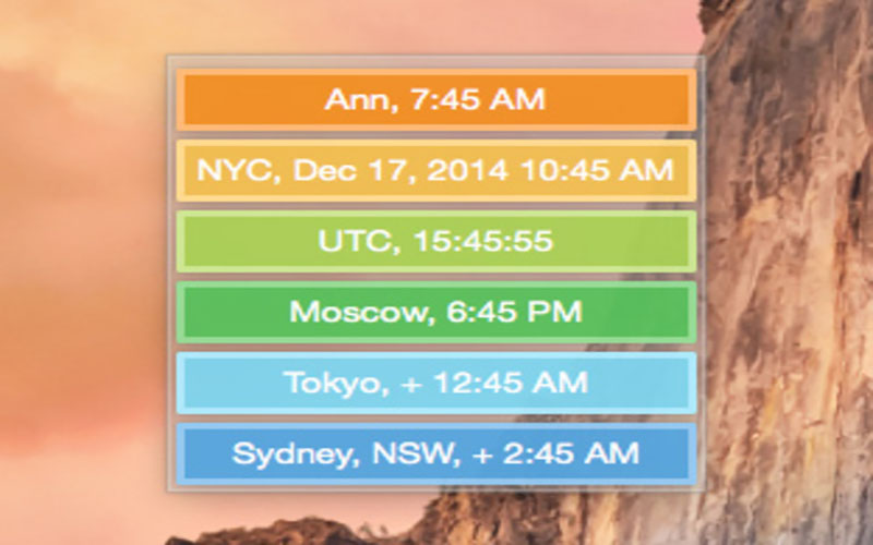 World Clock Deluxe 4.19 for Mac|Mac版下载 | 世界时钟豪华版