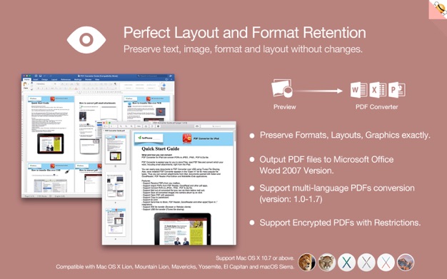 PDF Converter by Flyingbee 3.1.3 for Mac|Mac版下载 | PDF格式转换工具