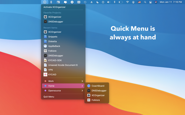 XCOrganizer 1.2.3 for Mac|Mac版下载 | 快速简便的项目搜索