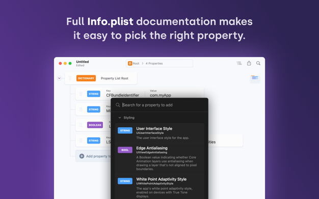 Penguin 1.2 for Mac|Mac版下载 | Plist编辑器