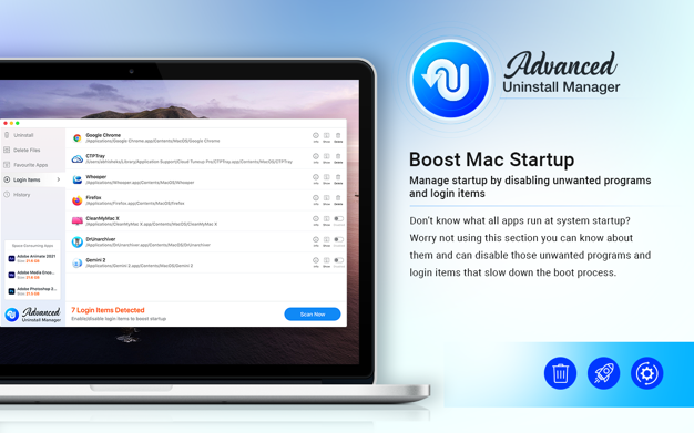 Advanced Uninstall Manager 3.1 for Mac|Mac版下载 | 卸载清理工具