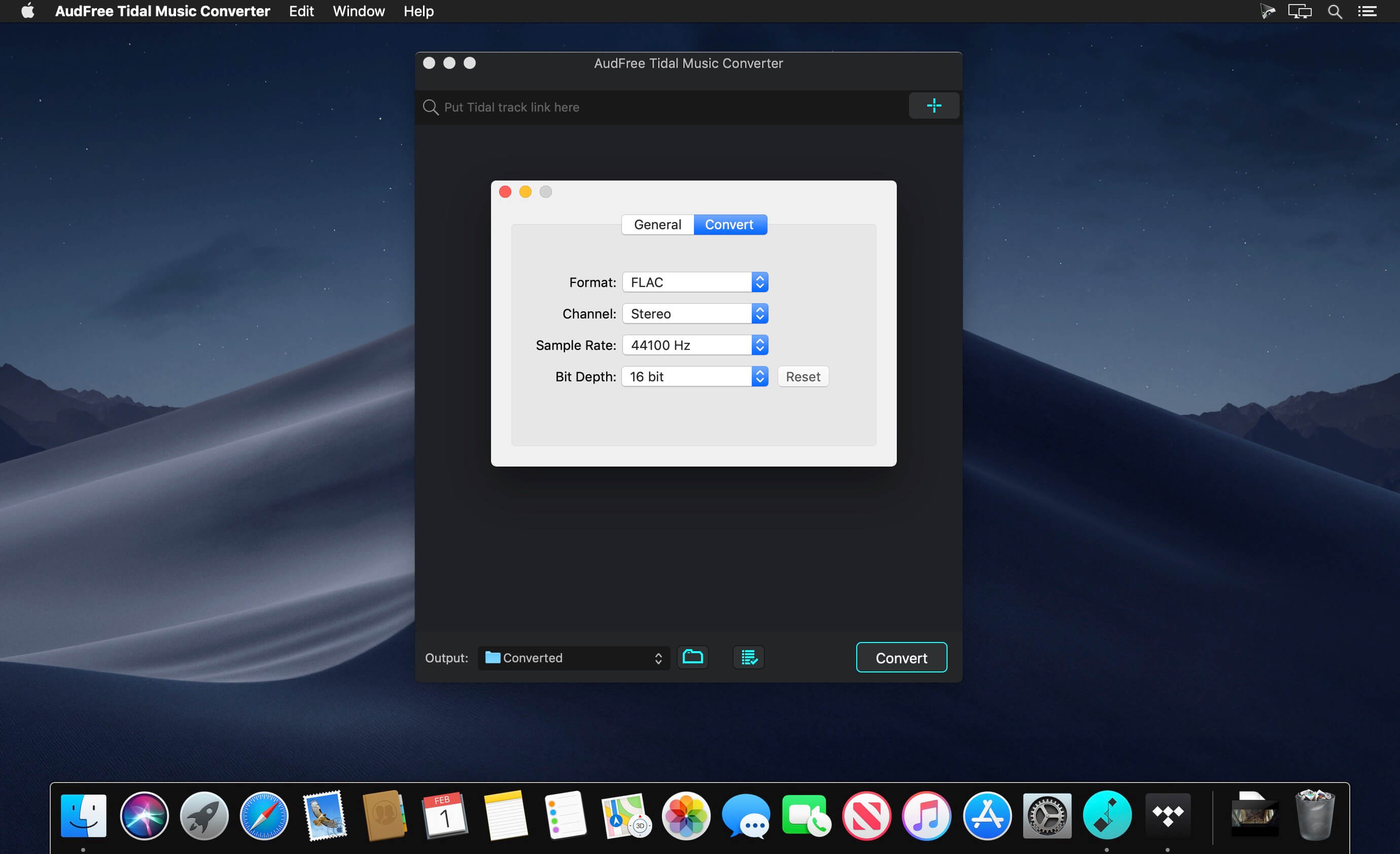 AudFree Tidable Music Converter 2.9.0 for Mac|Mac版下载 | TIDAL音乐下载及转换工具