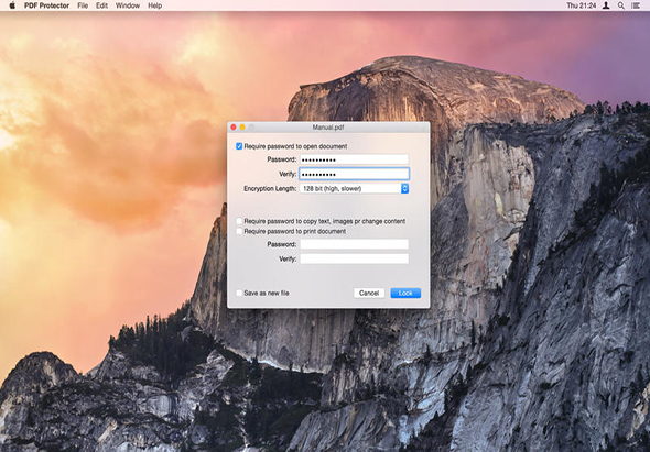 PDF Protector 1.5.2 for Mac|Mac版下载 | 简单的pdf加密和解密工具