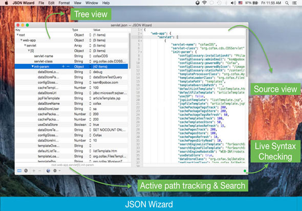 JSON Wizard 1.6 for Mac|Mac版下载 |