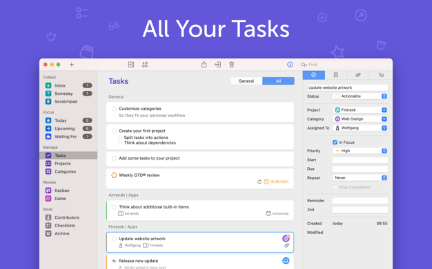 Firetask 4.7.0 for Mac|Mac版下载 | 项目管理
