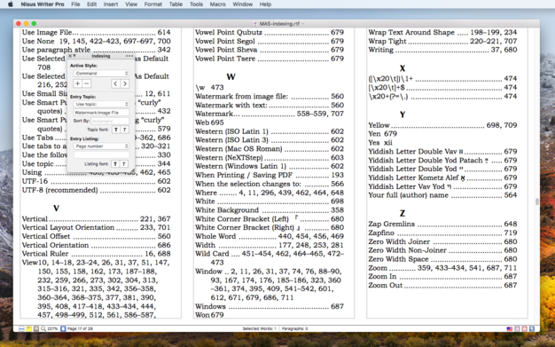 Nisus Writer Pro 3 3.3 for Mac|Mac版下载 | 专业文字处理软件