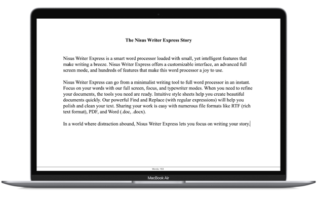 Nisus Writer Express 4.3 for Mac|Mac版下载 | 写作软件
