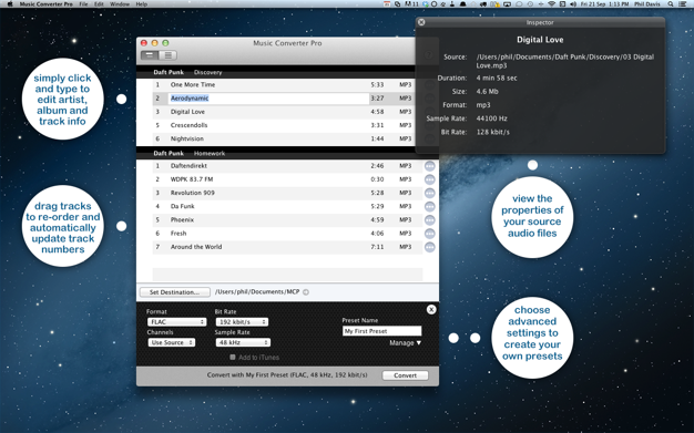 Music Converter Pro 1.6.3 for Mac|Mac版下载 | 音乐格式转换