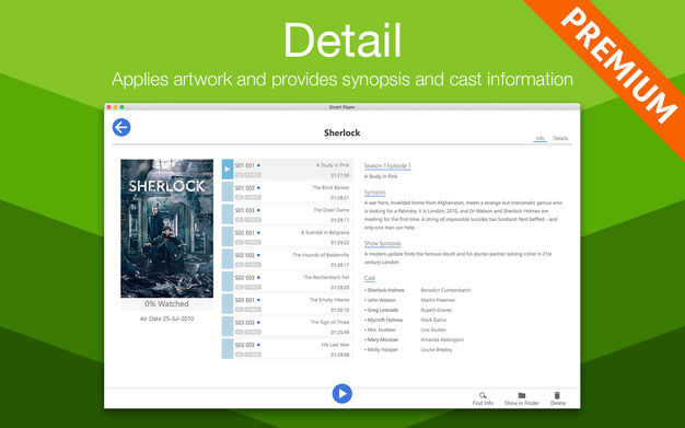 Smart Player 1.1.0.1 for Mac|Mac版下载 | 视频播放器