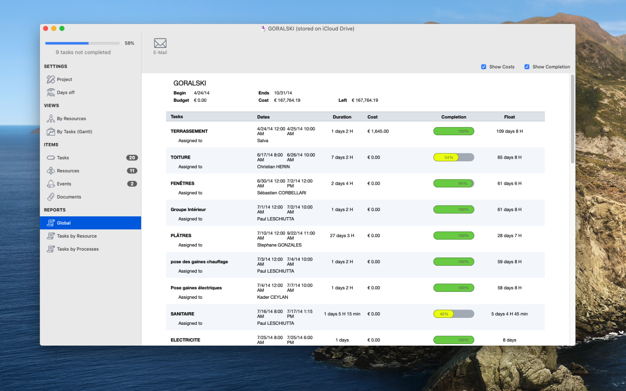 mcPlanner 4.1.2 for Mac|Mac版下载 | 项目管理软件