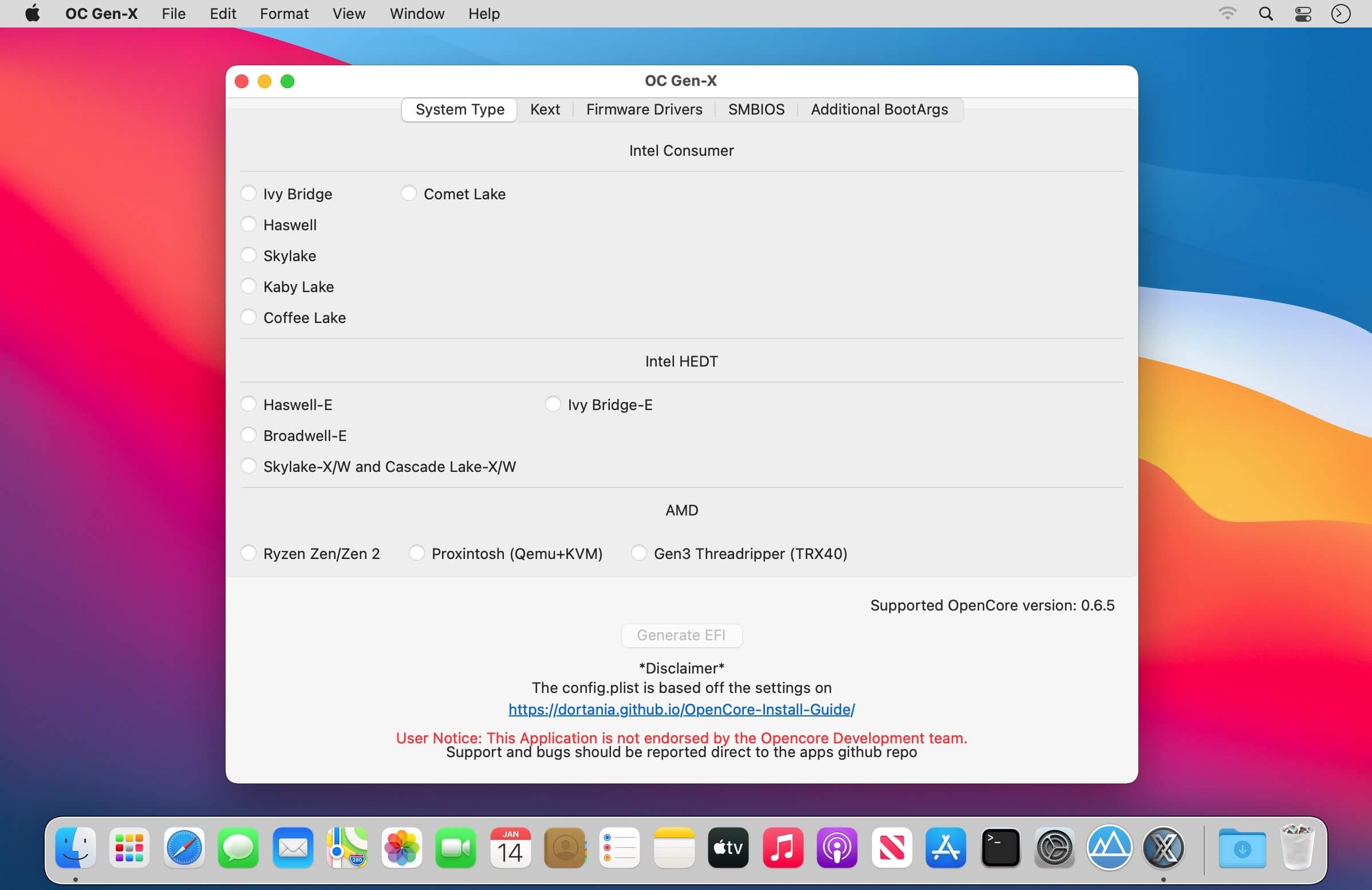 OpenCore Gen-X 3.3.1 for Mac|Mac版下载 | OpenСore EFI 创建工具