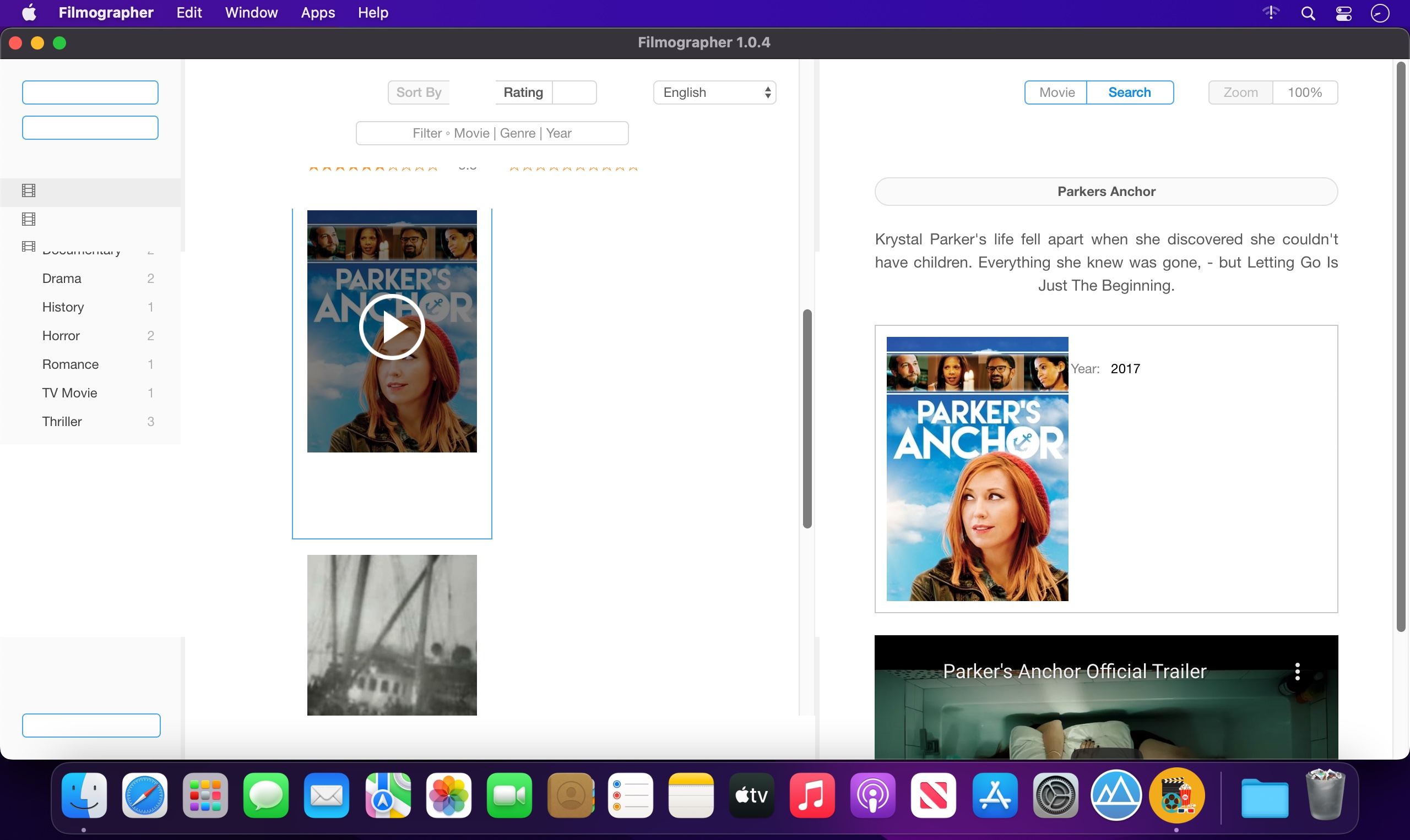 Filmographer 1.0.4 for Mac|Mac版下载 | 电影收藏管理软件