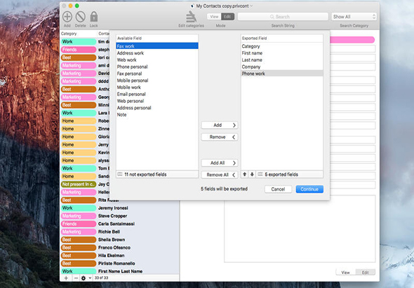 Private Contact 3.6.1 for Mac|Mac版下载 | 加密通讯录