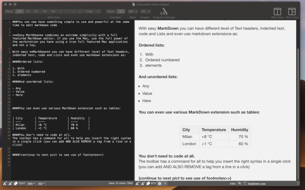 Easy Markdown 1.9.1 for Mac|Mac版下载 | Markdown网页代码编辑软件