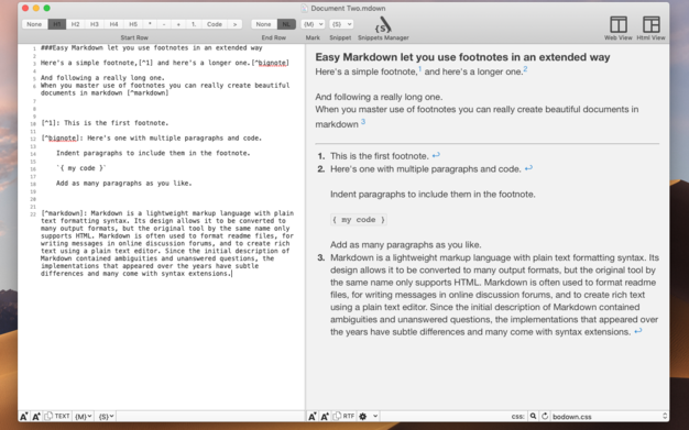 Easy Markdown 1.9.1 for Mac|Mac版下载 | Markdown网页代码编辑软件
