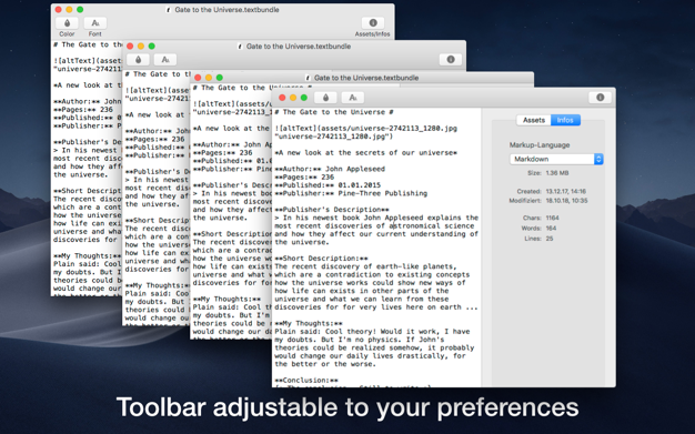 Textbundle Editor 1.2.0 for Mac|Mac版下载 | Textbundle编辑器