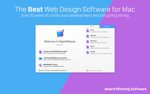 RapidWeaver 8 8.9.4 for Mac|Mac版下载 | 网页设计软件