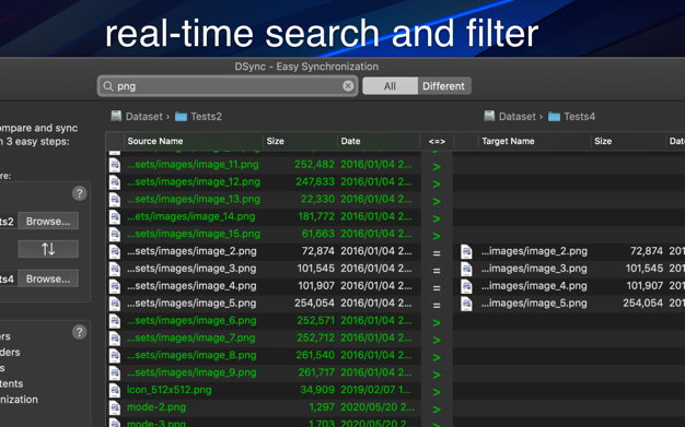 DSync - File Synchronizer 2.6 for Mac|Mac版下载 | 文件同步工具