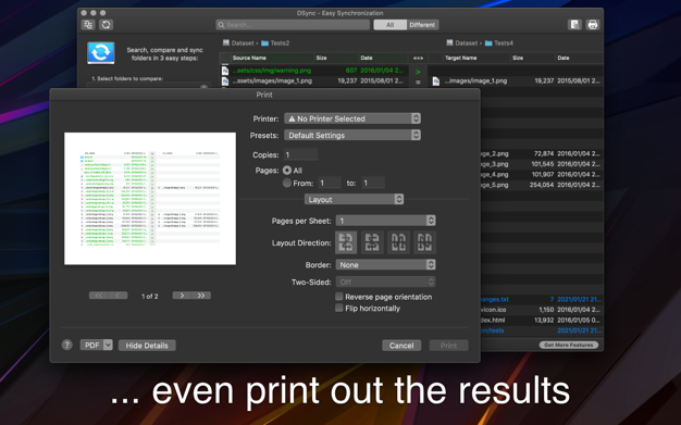 DSync - File Synchronizer 2.6 for Mac|Mac版下载 | 文件同步工具