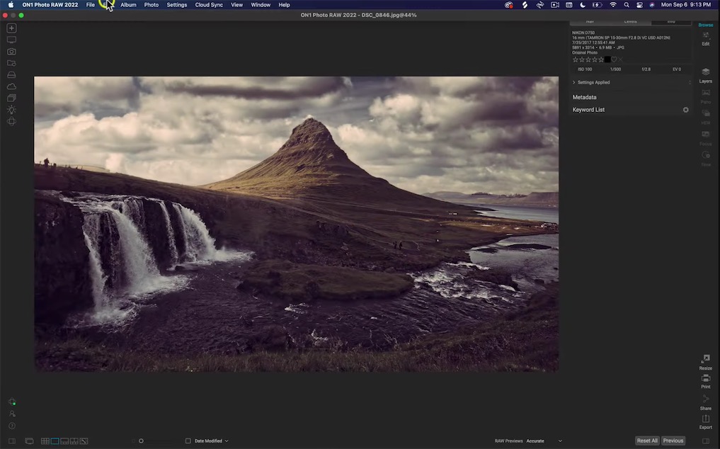 ON1 Photo RAW 2022 16.5.1 for Mac|Mac版下载 | 摄影修图软件