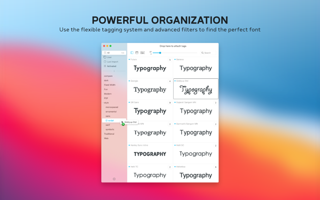Typeface 3 3.6.0 for Mac|Mac版下载 | 字体管理器