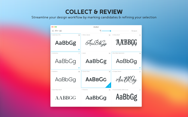 Typeface 3 3.6.0 for Mac|Mac版下载 | 字体管理器