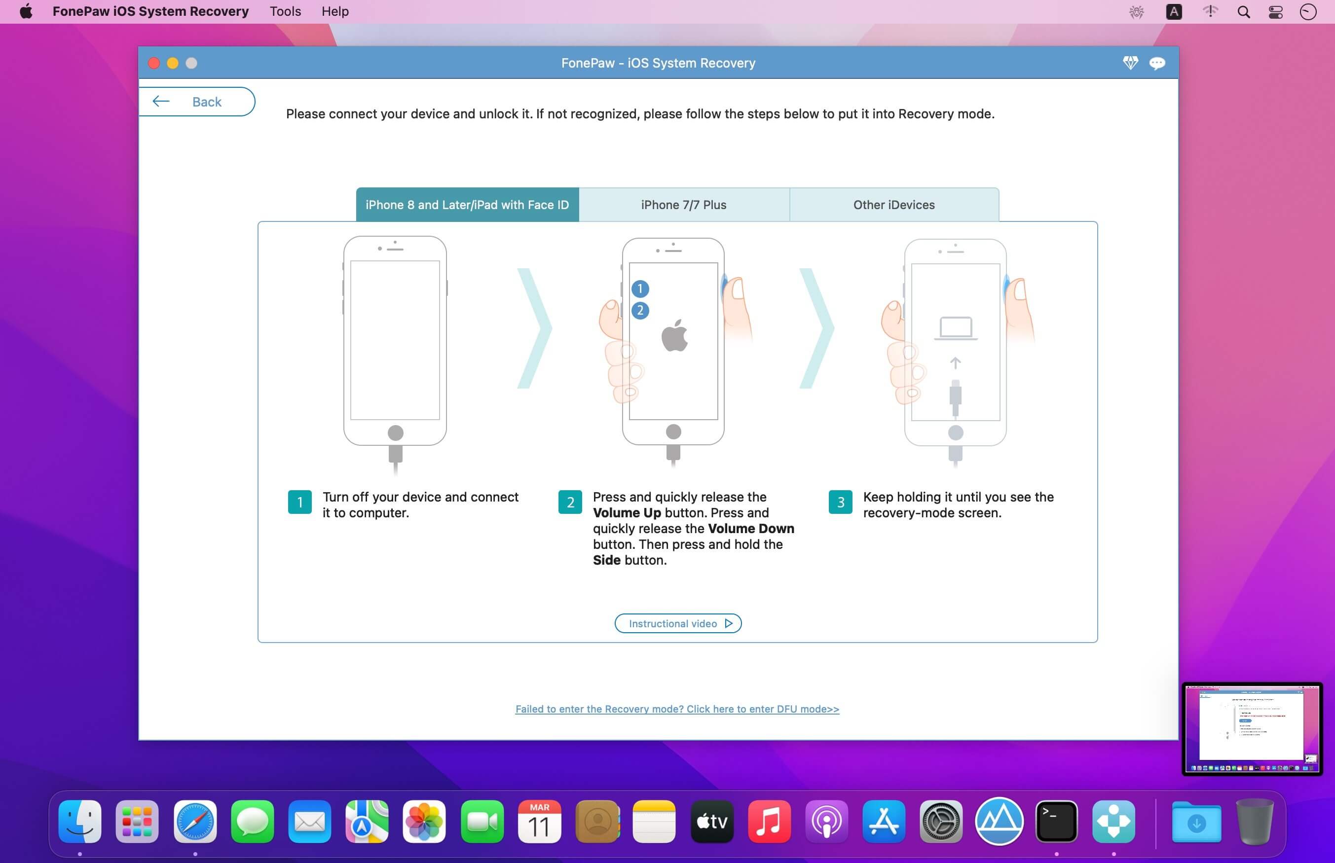 FonePaw iOS System Recovery 7.1.0 for Mac|Mac版下载 | iOS系统修复工具