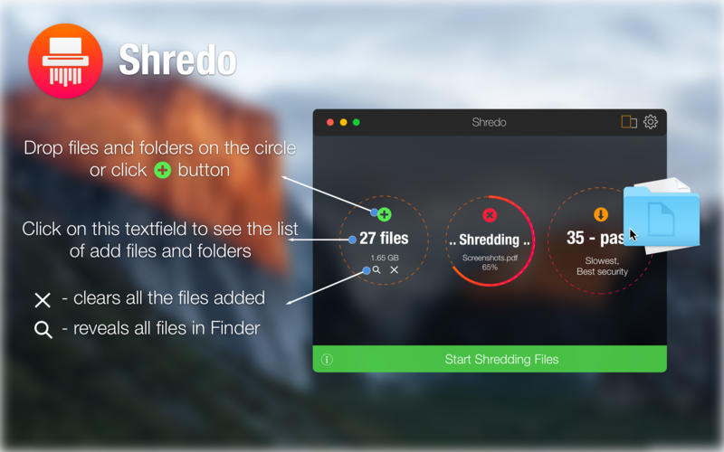 Shredo 1.2.8.1 for Mac|Mac版下载 | 文件粉碎工具
