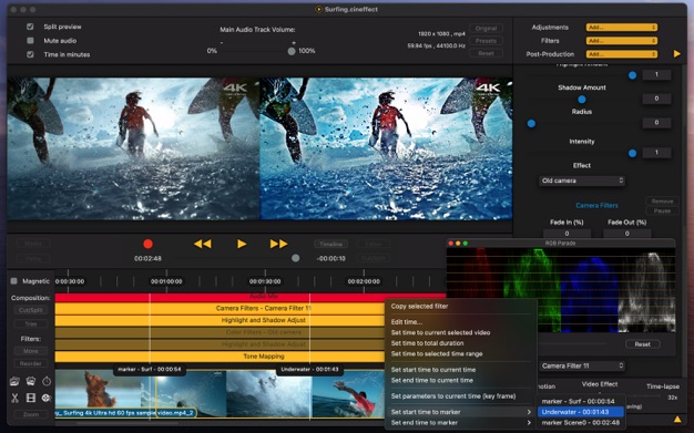 Cinema Effects: Video Studio 3.6 for Mac|Mac版下载 | 视频滤镜及音频特效