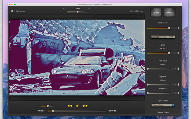 Cinematic Video Effects 1.4 for Mac|Mac版下载 | 创作电影效果视频