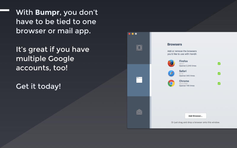 Bumpr 1.4.0 for Mac|Mac版下载 | 选择打开特定链接的浏览器