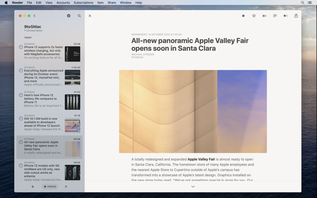 Reeder 5 5.2.1 for Mac|Mac版下载 | 新闻订阅软件