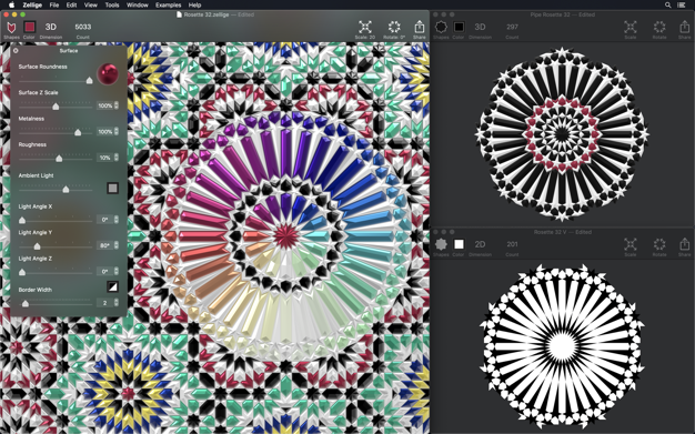 Zellige 2.8 for Mac|Mac版下载 | 艺术图形设计软件