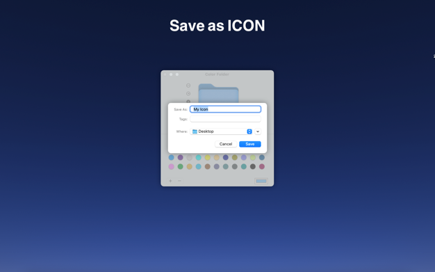 Color Folder - Custom Color 2.7 for Mac|Mac版下载 | 自定义文件夹颜色