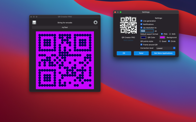QR Creator PRO 4.1.0 for Mac|Mac版下载 | 二维码制作工具