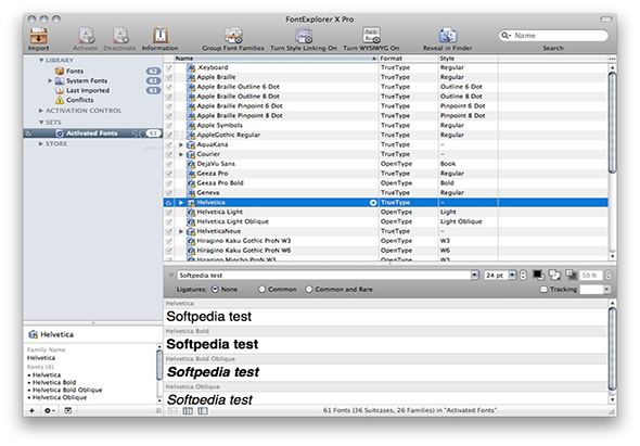 FontExplorer X Pro 7.3.0 for Mac|Mac版下载 | 字体管理工具